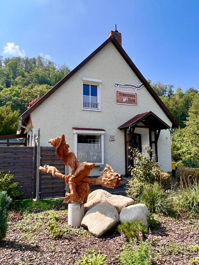 Traumhaus Thale Mit Sauna Und Kamin エクステリア 写真
